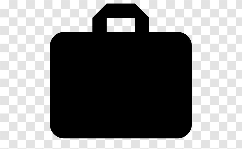 Briefcase - Black Transparent PNG