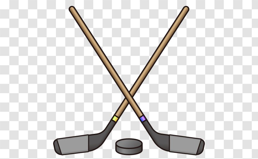 Emoji Ice Hockey Stick Sticks Field - Sport Transparent PNG
