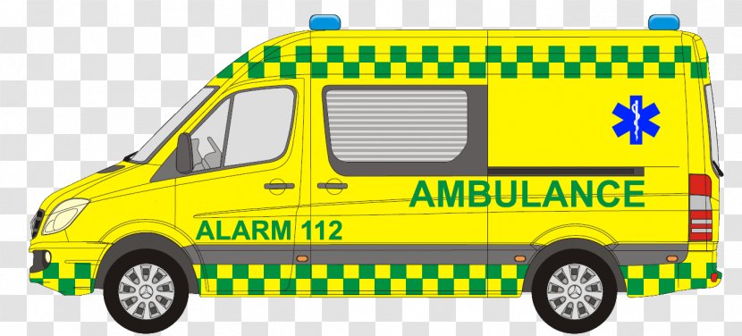 Ambulance Vehicle Emergency Paramedic - Model Car Transparent PNG