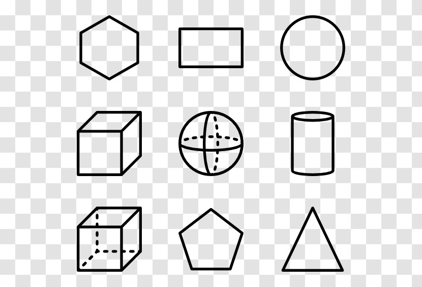 Geometry Angle Clip Art - Cube - GEOMETRIC LINES Transparent PNG