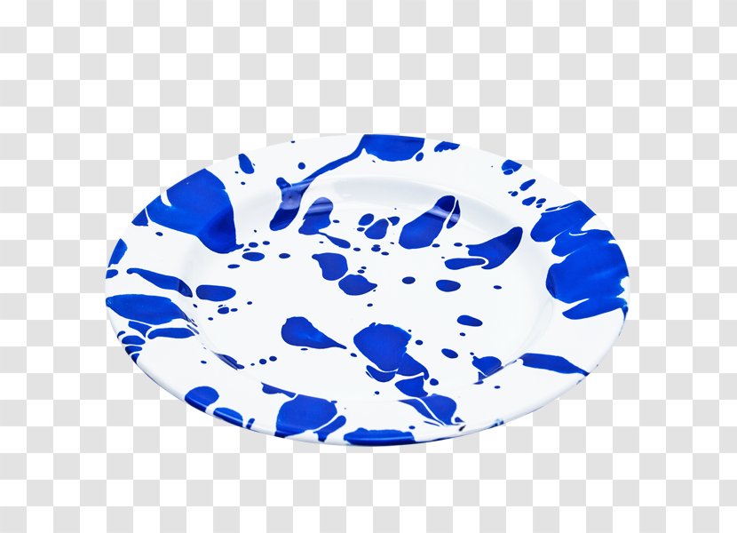Blue And White Pottery Oval Porcelain Organism - Electric - Kitchen Ware Transparent PNG