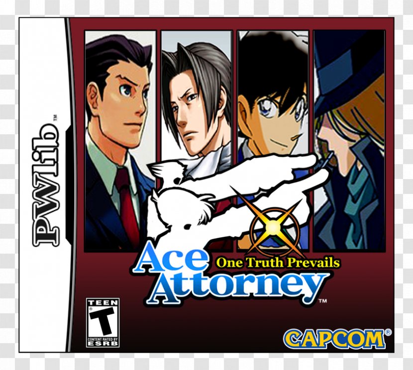 Apollo Justice: Ace Attorney Phoenix Wright: Game Capcom Nintendo DS - Frame - Technology Transparent PNG