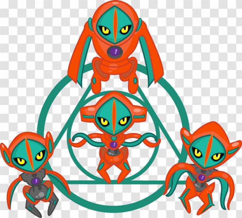 Deoxys Jirachi Pokémon Mewtwo Rayquaza - Silhouette - Symbolic Vector Transparent PNG