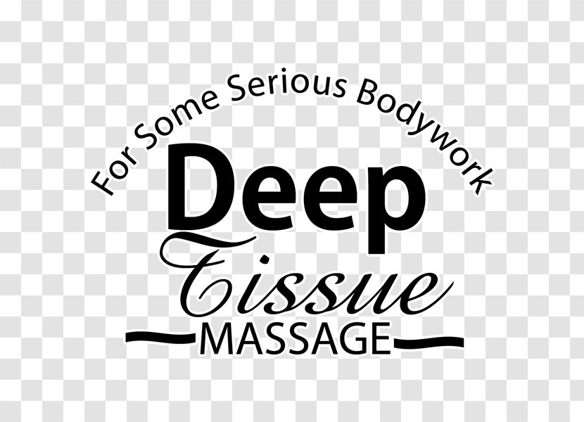 Logo Brand Font Massage Tissue - Black - Deep Therapy Records Transparent PNG