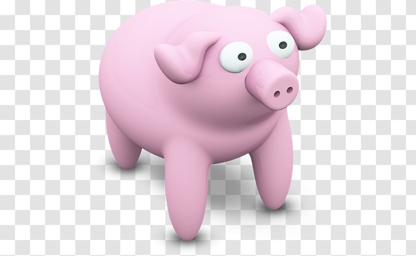WhatsApp Sticker WeChat Kik Messenger - Pig Like Mammal - Cute Animals Transparent PNG