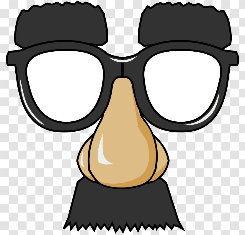 Sunglasses Clip Art - Cartoon - Free Creative Eye To Pull The Nose Transparent PNG