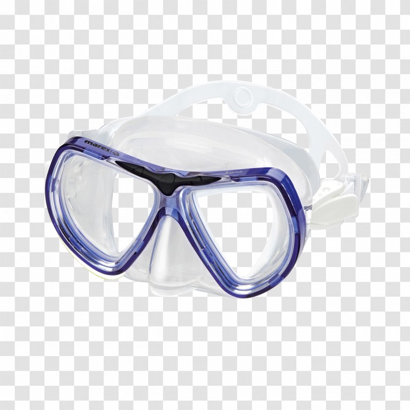 Diving & Snorkeling Masks Mares Kona One Size - Mask Transparent PNG