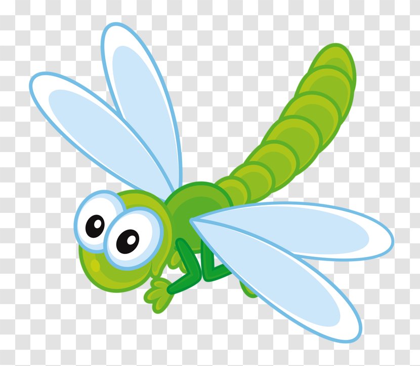 Insect Bee Dragonfly Clip Art - Invertebrate - Cute Little Transparent PNG