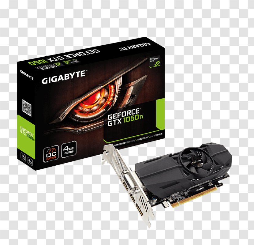 Graphics Cards & Video Adapters NVIDIA GeForce GTX 1050 Ti GDDR5 SDRAM 英伟达精视GTX - Geforce - Nvidia Gtx Transparent PNG