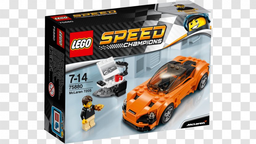 LEGO 75880 Speed Champions McLaren 720S Lego - Motor Vehicle - Mclaren Transparent PNG