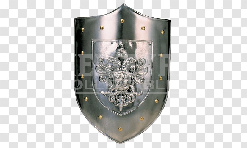 Coat Of Arms Toledo Double-headed Eagle Shield Escutcheon - Components Medieval Armour Transparent PNG