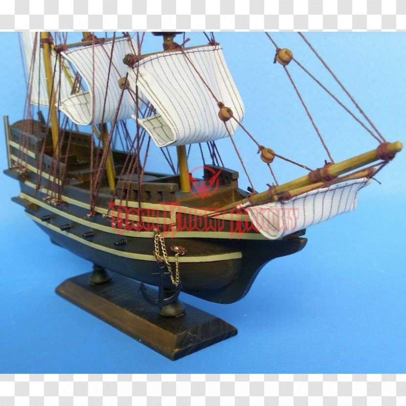 Brigantine Barque Ship Mayflower - Tartane Transparent PNG