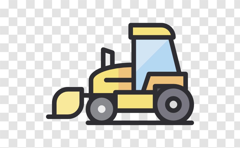 Car Transport Bulldozer Tractor Agriculture - Mode Of Transparent PNG