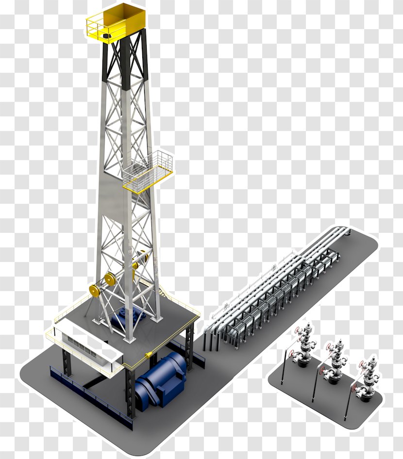 Drilling Rig Machine Onshore Petroleum Oil Platform - Natural Gas - Salzgitter Ag Transparent PNG