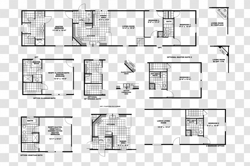 Floor Plan Technical Drawing - Text - Design Transparent PNG