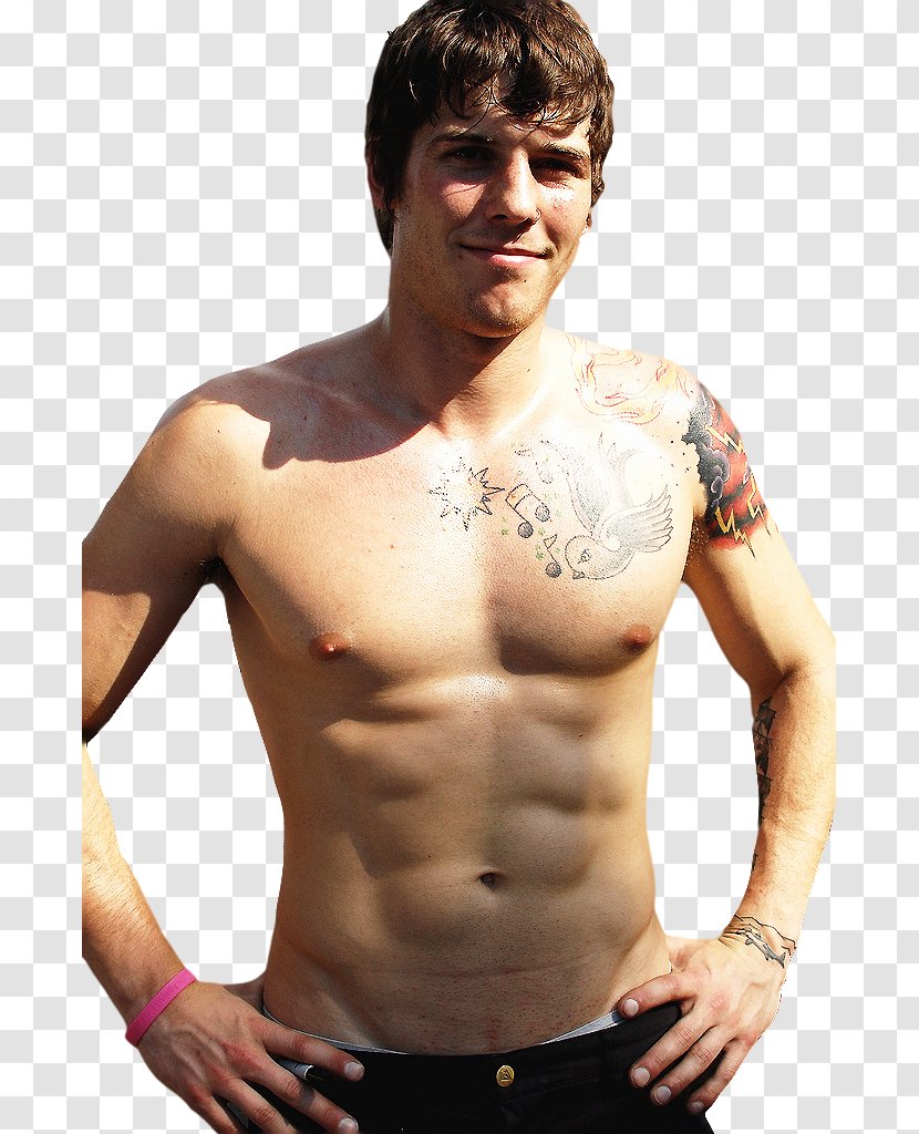 Zack Merrick All Time Low Barechestedness Male - Flower - Brendon Urie Transparent PNG