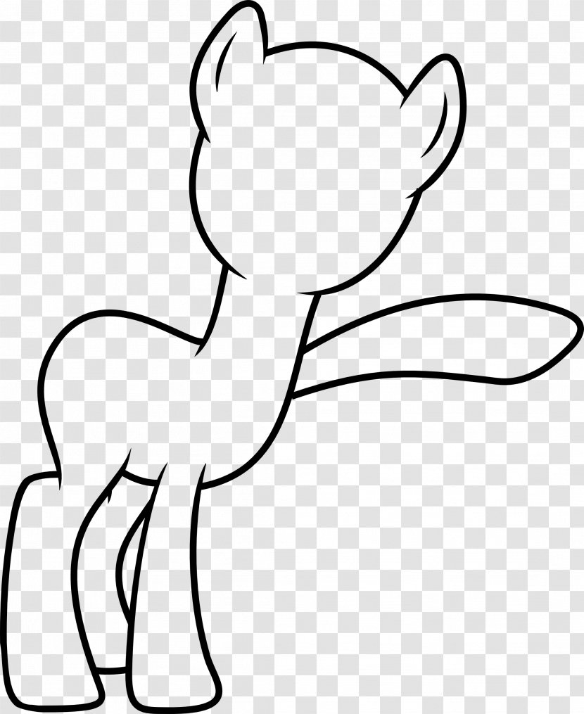 My Little Pony: Equestria Girls Drawing - Silhouette - Pony Transparent PNG