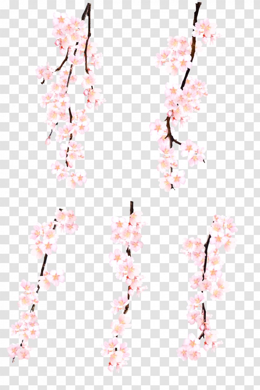 Cherry Blossom Pink Computer File - Flower - Hand-painted Peach Decorative Patterns Transparent PNG