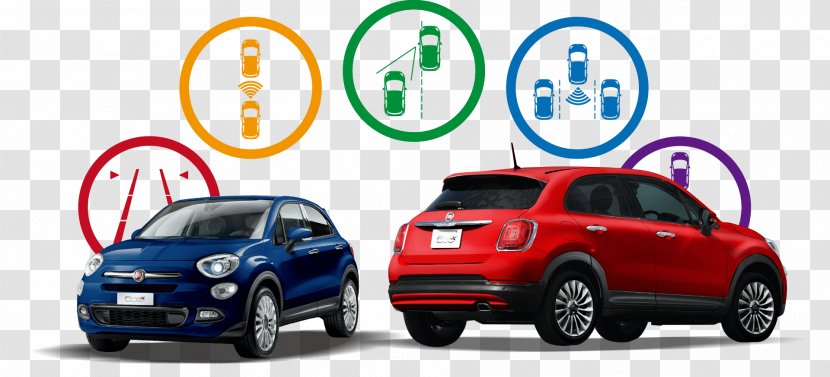 Fiat 500X Automobiles Car - Vehicle Door Transparent PNG