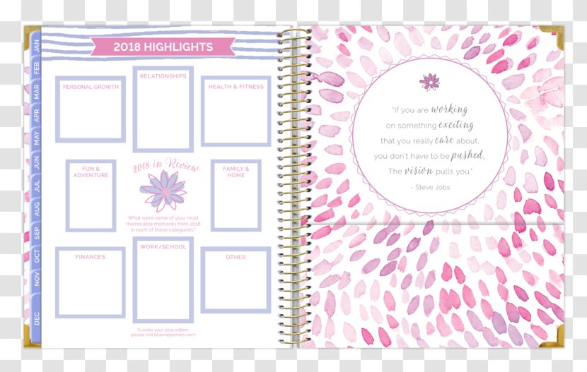 0 Diary Calendar Microsoft Planner - Year - 2018 Feather Transparent PNG