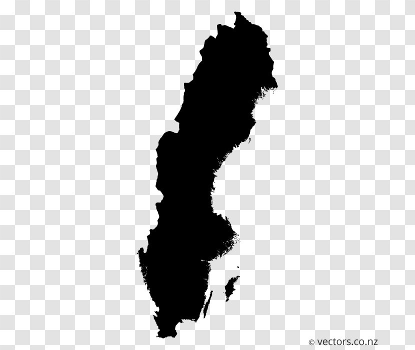 Sweden World Map - Mapa Polityczna - Blank Vector Transparent PNG