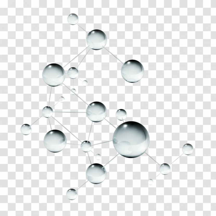 Molecule Euclidean Vector Icon - Sphere - Drops Transparent PNG