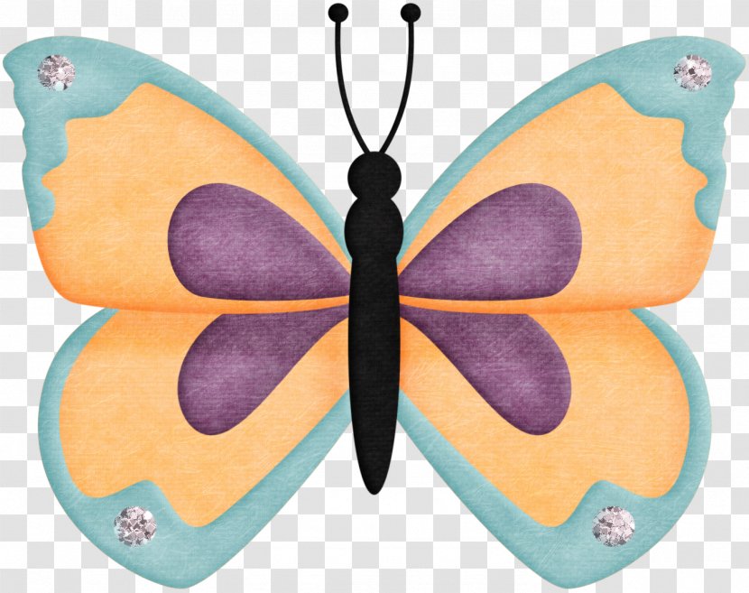 Monarch Butterfly Paper - Wing - Colorful Transparent PNG