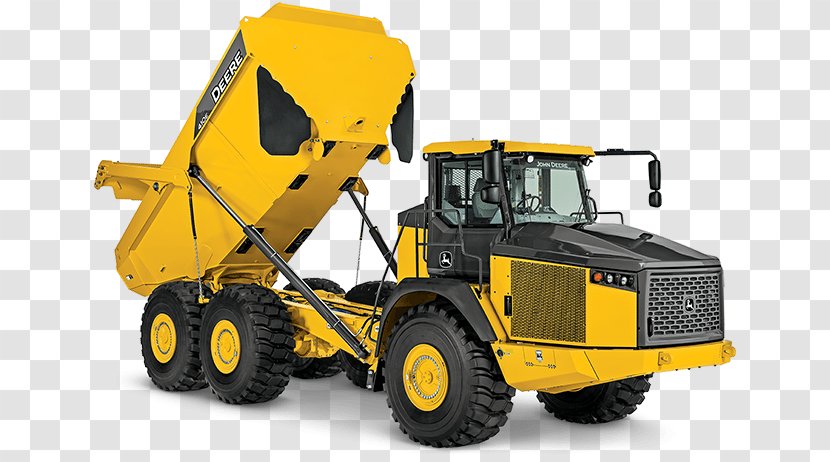 John Deere Caterpillar Inc. Articulated Hauler Dump Truck Heavy Machinery - Construction Trucks Transparent PNG