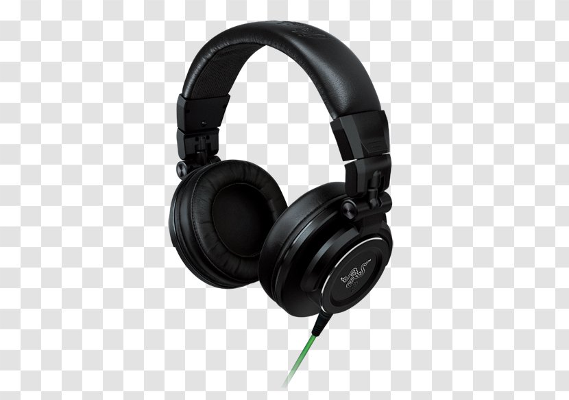 Razer Adaro DJ Headphones Stereo Disc Jockey Wireless - Sound Transparent PNG