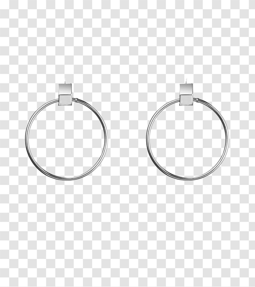 Earring Body Jewellery Silver - Fashion Accessory Transparent PNG