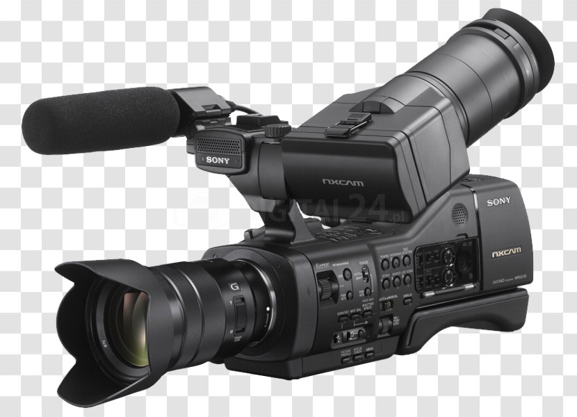 Sony NEX-5 E-mount APS-C Camcorder XDCAM - Digital Camera Transparent PNG