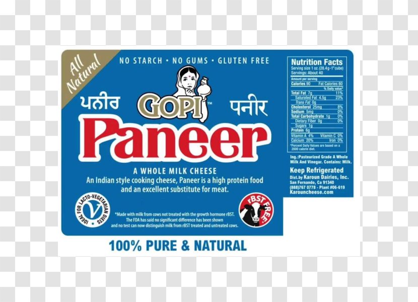 Malai Paneer Samosa Indian Cuisine Dairy Products - Cheese Transparent PNG