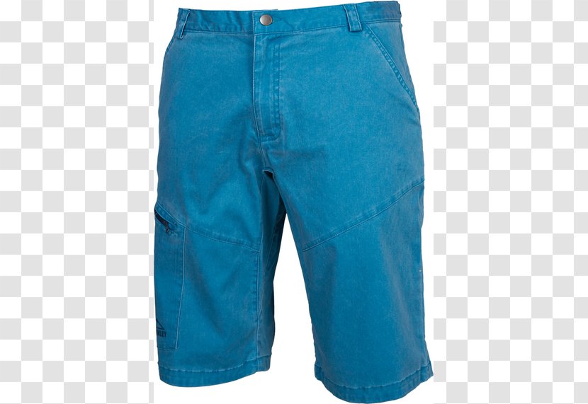 Bermuda Shorts Trunks Denim Jeans - Electric Blue Transparent PNG