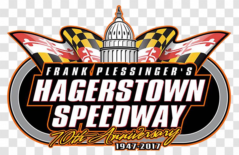 Hagerstown Speedway Williamsport Location Race Track Sprint Car Racing - Logo Transparent PNG