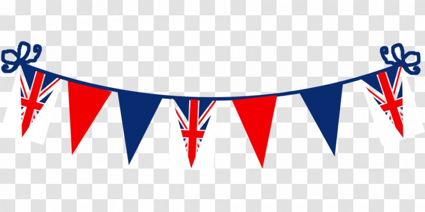 Flag Of The United Kingdom Bunting Clip Art - Logo - Queen Birthday Cliparts Transparent PNG