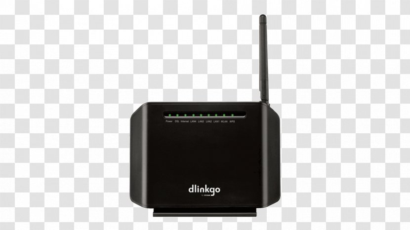 DSL Modem G.992.3 D-Link Router Digital Subscriber Line - Electronic Device - Wireless Transparent PNG
