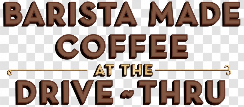 Logo Brand Food Font - Drive Thru Coffee Transparent PNG