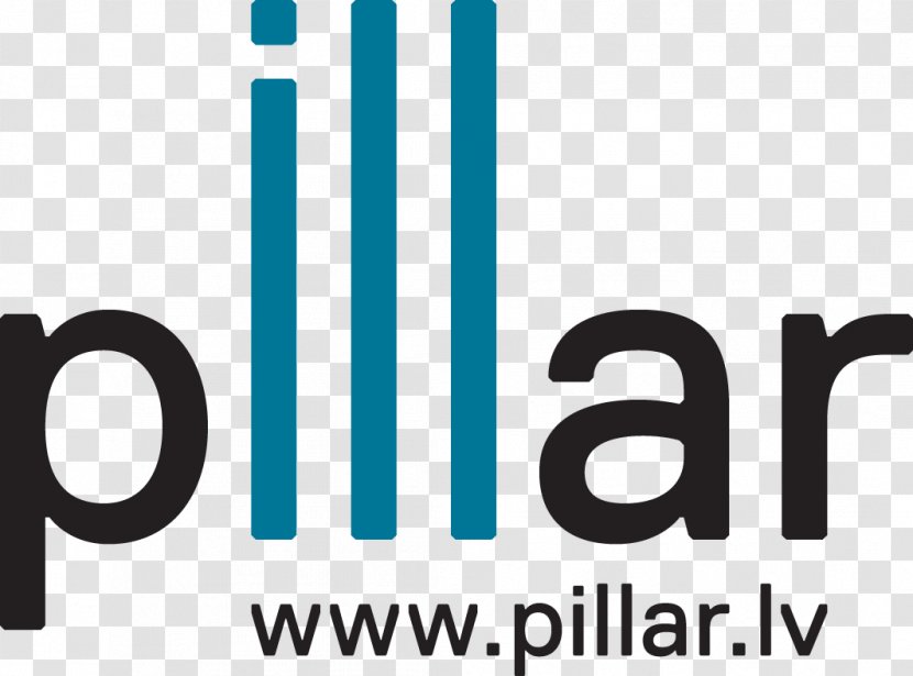 Pillar Management Logo Real Estate Trademark Design - Latvia - Cmyk Files Transparent PNG