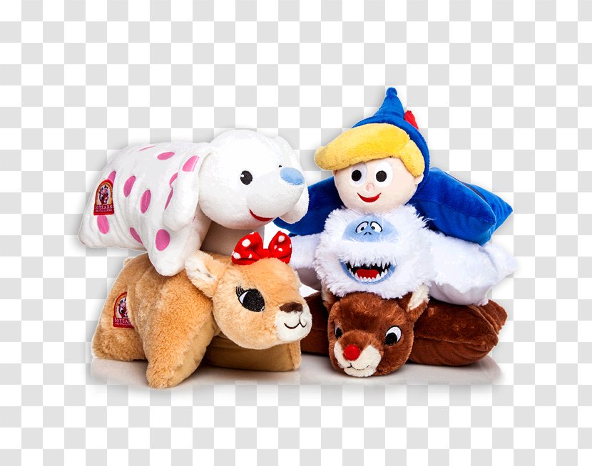 Stuffed Animals & Cuddly Toys Rudolph Reindeer Pillow Pets Plush Transparent PNG