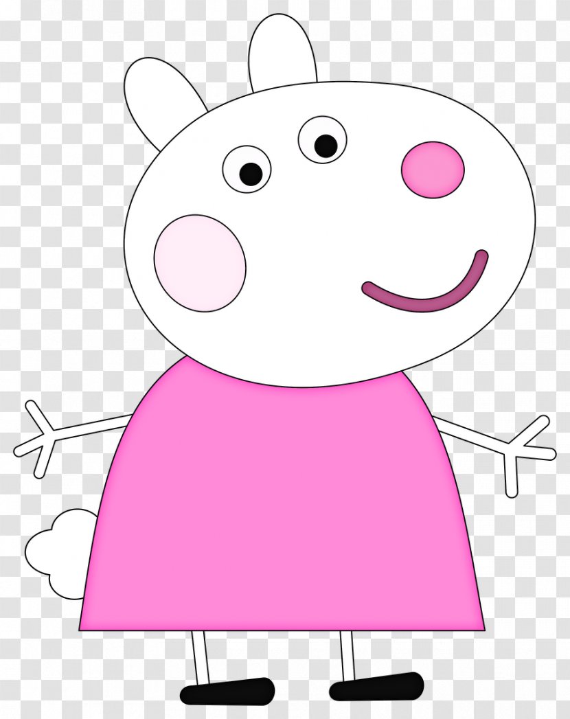 Daddy Pig Rebecca Rabbit Mummy Loses His Glasses; The School Fete; Ballet Lessons; Gets Fit; Muddy Puddles Part 1 - Heart - Peppa Transparent PNG