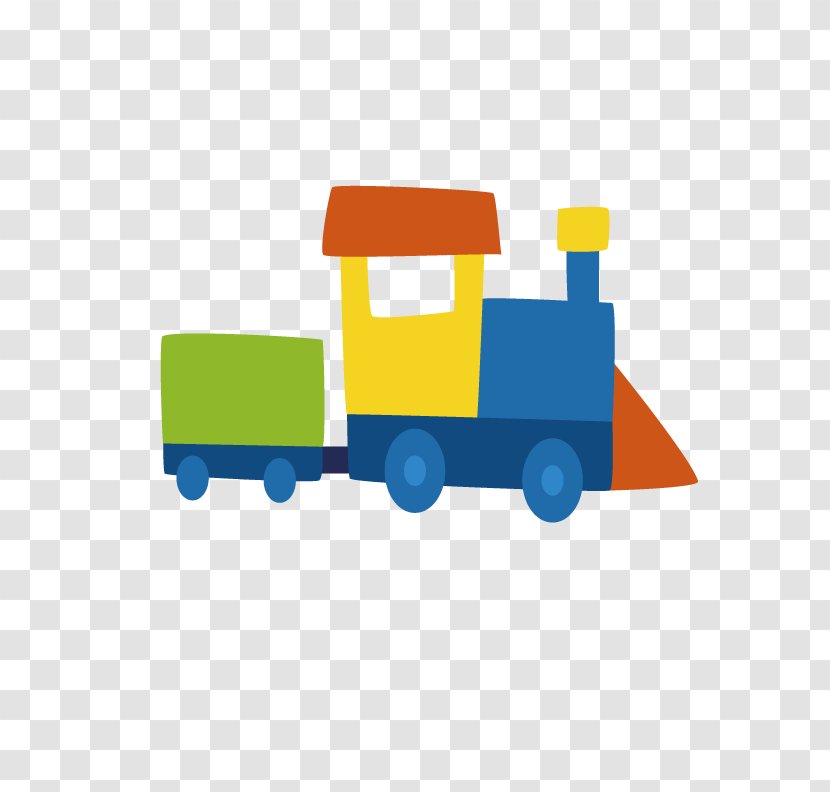 Toy Train - Material - Locomotive Transparent PNG