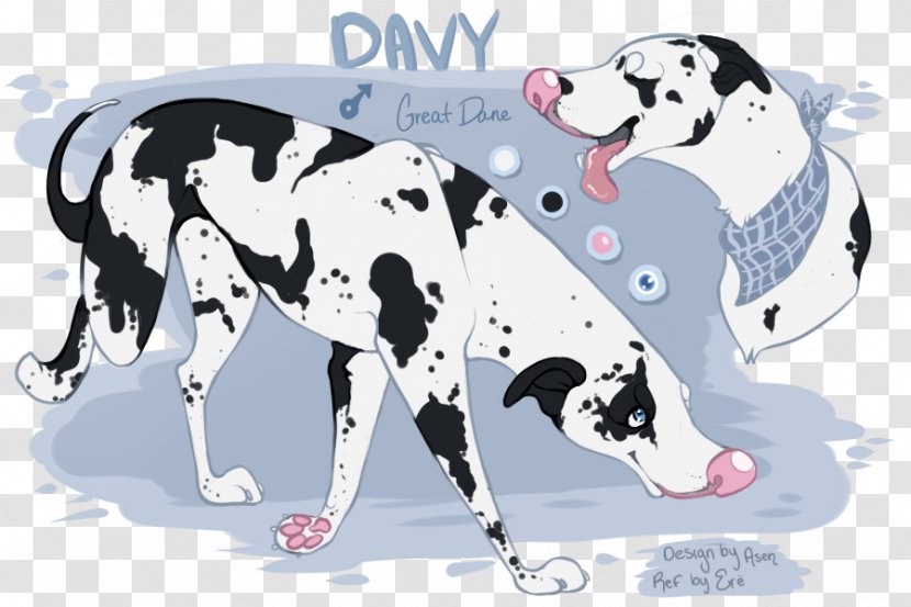 Dalmatian Dog Great Dane Breed Cartoon - Non Sporting Group - Davy Jones Transparent PNG