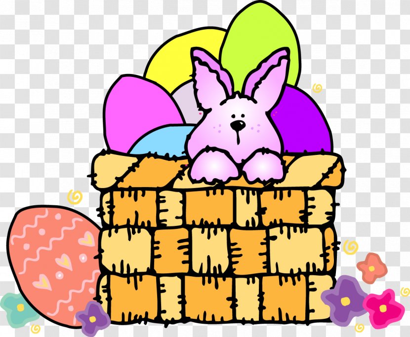 Easter Bunny Egg Hunt Clip Art - Happy Transparent PNG