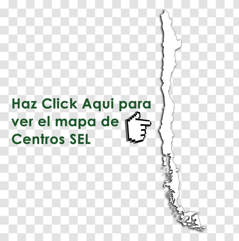 Body Jewellery Line Organism Cursor Font - Diagram - Chile Map Transparent PNG