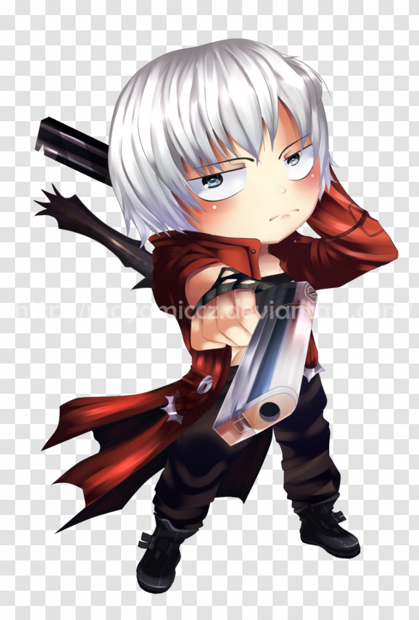 DmC: Devil May Cry 4 2 Dante - Watercolor Transparent PNG