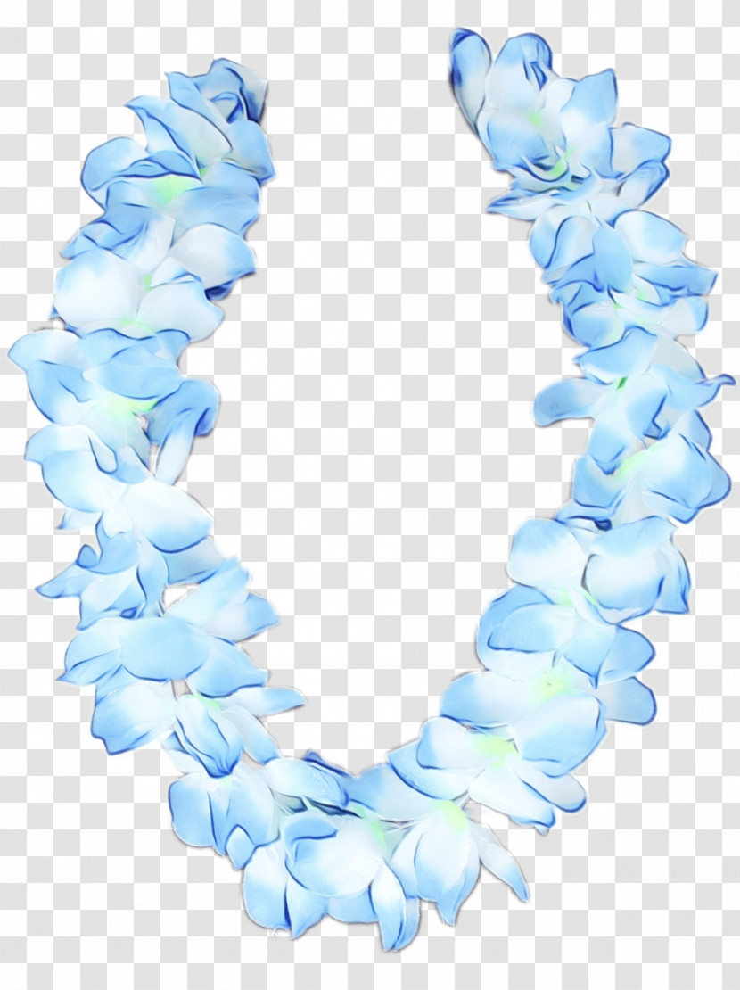 Necklace Lei Turquoise Microsoft Azure Transparent PNG