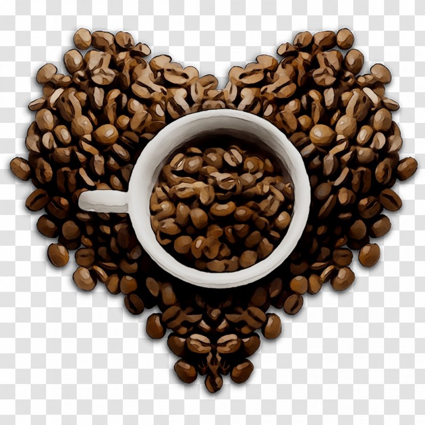 Coffee Bean Tea Cup Latte - Food - Caffeine Transparent PNG