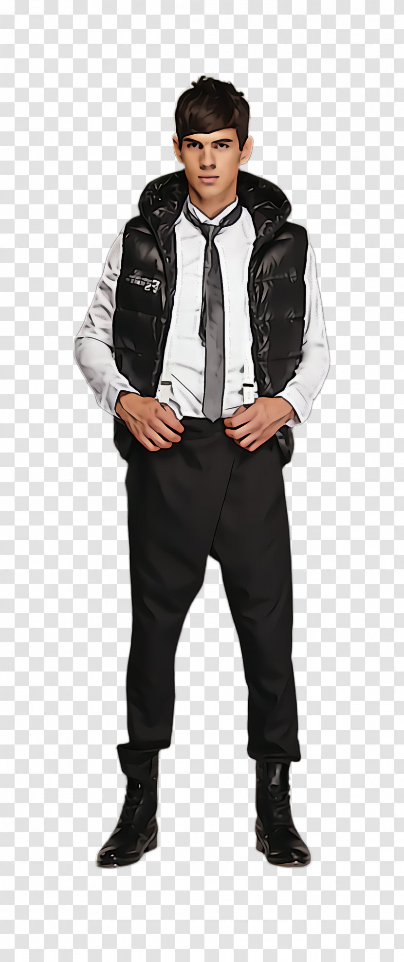Clothing Outerwear Jacket Hood Sleeve - Hoodie Suit Transparent PNG