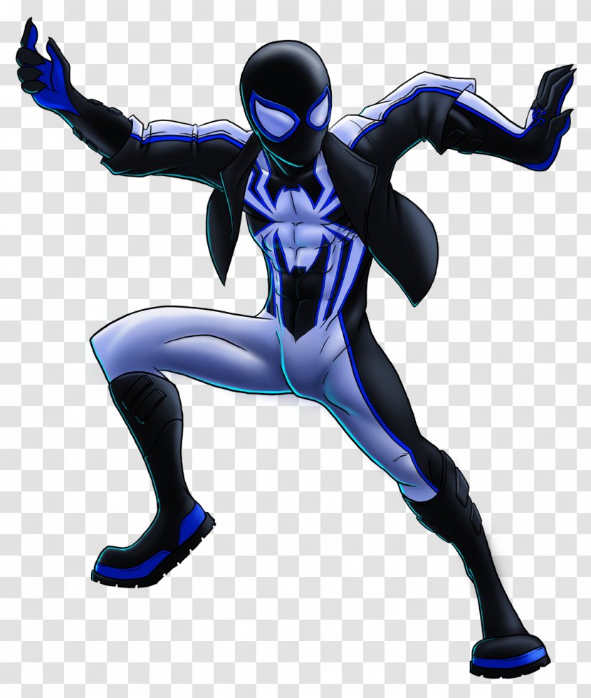 Cobalt Blue Supervillain Figurine - Fictional Character Transparent PNG