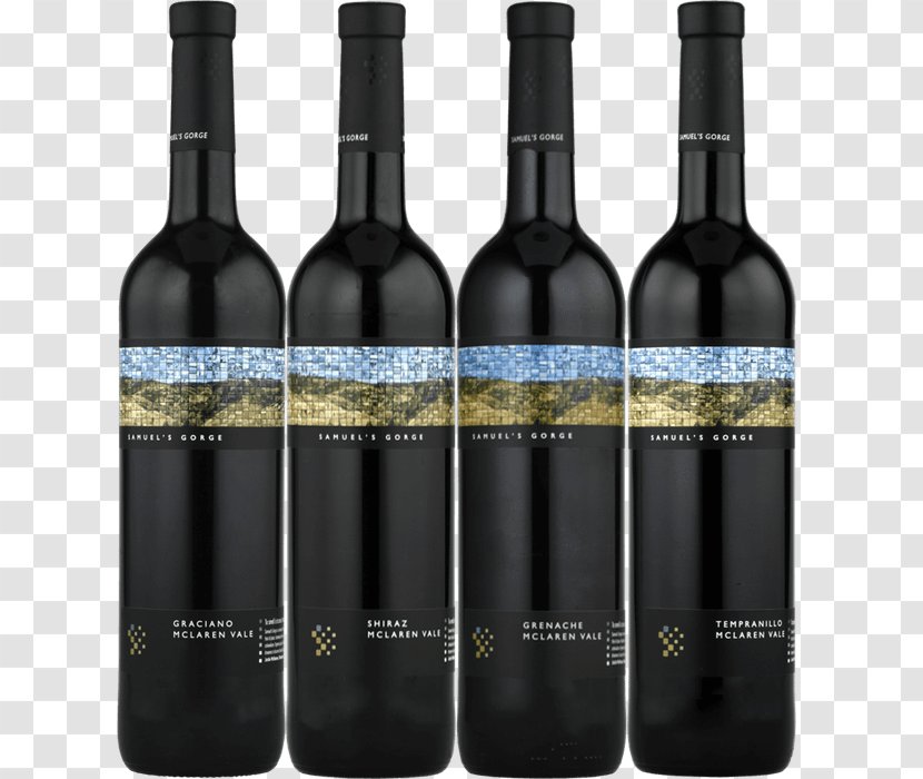 Winery Samuel's Gorge Shiraz Grenache - Alcoholic Beverage - Different Types Wine Grapes Transparent PNG
